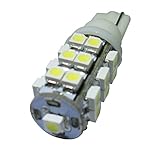 GRV T10 Wedge 921 194 25-3528 SMD LED Bulb lamp Super Bright Cool White DC 12V Pack of 10