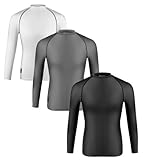 Aero Tech Designs Men's Long Sleeve Compression Shirt UPF 50+