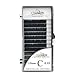 LASHVIEW Soft Application-friendly Eyelash Extension 0.15 Thickness Premium C Curl 12mm Eyelash Extensions Individual Natural Semi Permanent EyeLashes Mink Lashes (Salon Perfect Use)