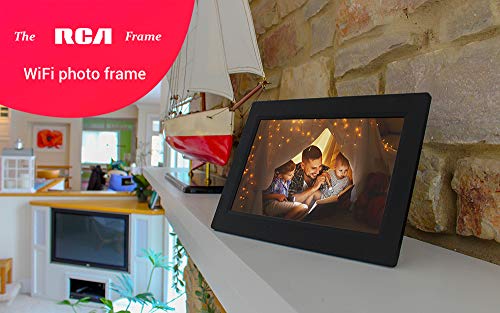 RCA 10 inch Wi-Fi Cloud Digital Photo Frame | The RCA Frame, 8GB Internal Storage, Touch Screen Slideshow Picture Frame. Instantly Sharing Memories. Worldwide Connectivity. - Thumbnail 2