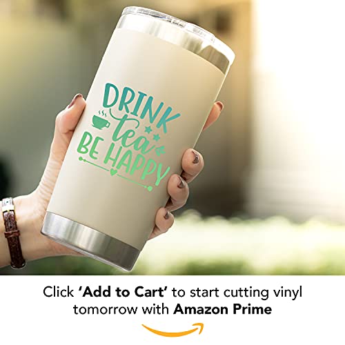 Hot Color Changing Vinyl for Cricut [6 Pack, 12x11inch] Adhesive