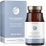 Magnesium Glycinate Chelate for Better Sleep | 400mg Softgels with MCT Oil, High Potency & Easy Absorption for Anxiety, Cramps, Restless Legs (90 Count)