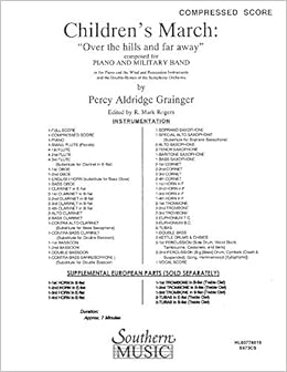 Children S March Over The Hills And Far Away Full Score 0884088780265 Amazon Com Books