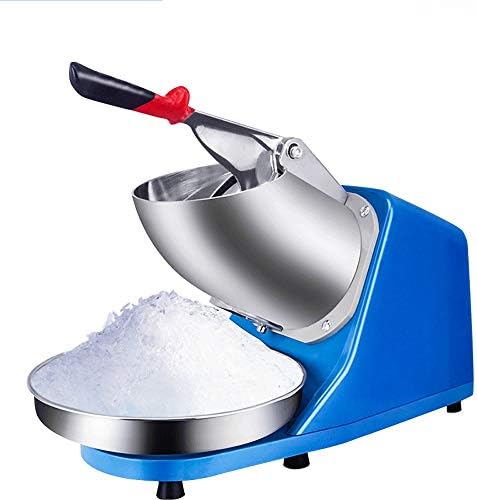 Jiamuxiangsi Ice Crusher Commercial Smoothie Machine Milk Tea Shop High Power Ice Machine Snowflake Ice Machine Electric 300W Ice Crusher