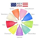 Anigan EvaCup, Top-Quality, Reusable Menstrual Cup, Eco-Friendly Alternative to Tampons, Rose, Small