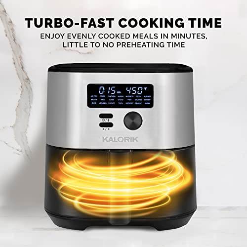 Kalorik MAXX® 7 Quart Air Fryer 1750W, 7in1 Air fry, Bake, Roast