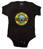 Guns and Roses Bullet Baby Creeper Romper