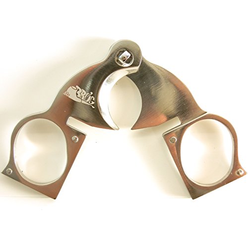 Stainless Steel Cigar Cutter and Cigar Stand Combo