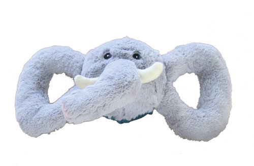 Jolly Pets Jolly Tug-a-Mal Elephant Tug/Squeak Toy, Large