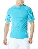 Tesla Men's UPF 50+Swim Wear Swim Tee Rashguard Top MSS01/MSR15