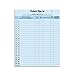 AMZfiling Patient Sign in Sheet (Blue)- HIPAA Compliant, 250/Package