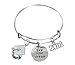 Infinity Collection 2025 Graduation Bracelet - Stylish Gifts for Her, Ideal for Class of 2025 College, High School & Senior Grads, Adjustable Jewelry
