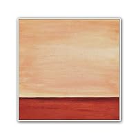 Framed Canvas Wall Art Abatract Color Canvas Prints Home Artwork Decoration for Living Room,Bedroom - 16x16 inches