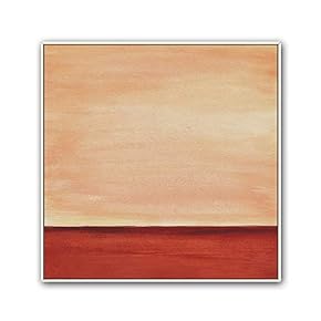 Framed Canvas Wall Art Abatract Color Canvas Prints Home Artwork Decoration for Living Room,Bedroom - 16x16 inches