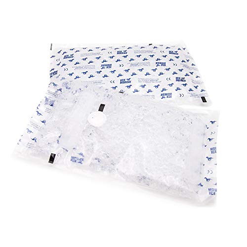 Ice Horse Replacement Ice Packs - 4 Pack Replacement Inserts - 6" x 10"