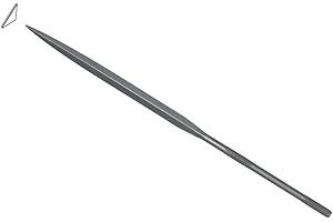 GROBET USA Grobet Swiss Pattern Needle File 6-1/4 Inch Barrette Cut 00