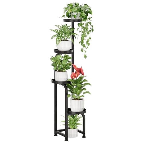 Bamworld Tall Plant Stand Indoor Outdoor Corner