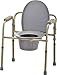 NOVA Folding Commode, Over Toilet and Bedside Commode, Comes with Splash Guard/Bucket/Lid primary
