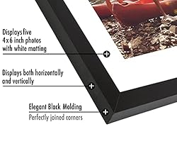 Americanflat 8x24 Collage Picture Frame with Five