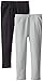 The Children's Place Girls Leggings,Black/ Smoke Gray 2 Pack,S (5/6)