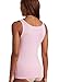 Jockey Women's Tops Supersoft V-neck Camisole, ballet pink, XL