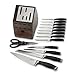 Calphalon Contemporary Self-Sharpening 14 Piece Cutlery Knife Block Set with SharpIN Technology