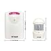 SETmell Wireless Home Security Driveway Alarm and Doorbell, 1 AC Adapter & 1 Long Range Reciever & 1 PIR Motion Sensor Detector Weatherproof Patrol Infrared Alert System Kit