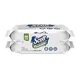 Scott Naturals Folded Flushable Moist Wipes, 102-count Refill (Pack of 8)