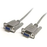 StarTech 6-Feet Straight Through Serial Cable - DB9 F/F (MXT100FF)