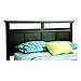 South Shore Versa Headboard, Full/Queen 54/60-Inch, Ebony