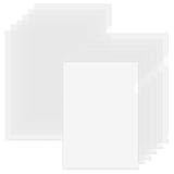 ViVin 36-Pack Sturdy Clear Folders for