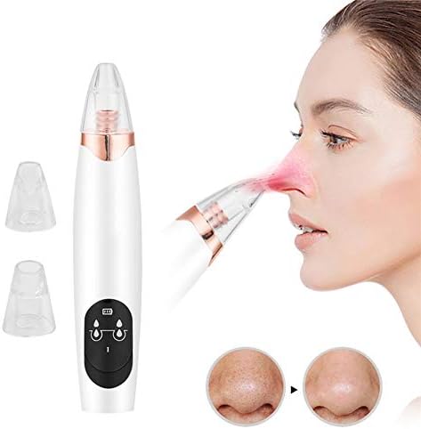 Amazon Co Jp にきびリムーバー真空 電気顔鼻毛穴真空吸引ブラックヘッド3美容のヒント充電式美容スキンケアツール スポーツ アウトドア