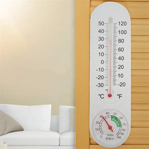 hydens Thermometer Humidity Analog Household Thermometer Hygrometer Wall-Mounted Tester Measure Home Popular New
