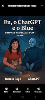 Livro Eu, o ChatGPT e o Blue: Volume 2 da série Histórias Inesperadas de IA