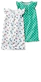 Carter's Toddler Girl's 2 Pack Nightgown Pajamas