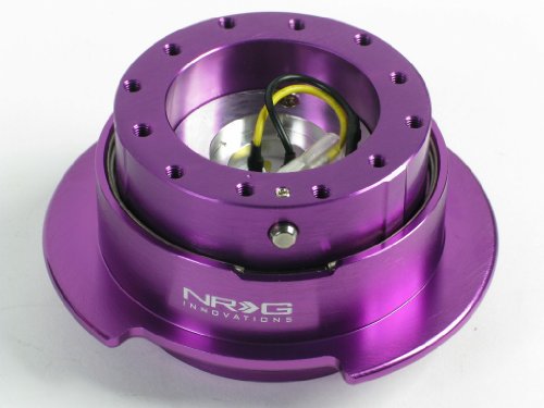 NRG Innovations SRK-250PP Quick Release Kit (Purple Body/Purple Ring)