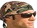 JellyBeadZ® Icy Cooling Head Doo Rag Scarf (GREEN CAMO)