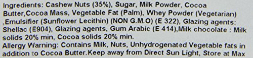 Rita Farhi Milk Chocolate Cashew Nuts Gourmet Jar 750 g