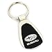 Subaru Black Tear Drop Metal Key Ring