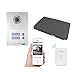 GBF WiFi Doorbell Intercom for Multi-Unit Apartment Building (2 Units), Remote Access by Android and iOS Device