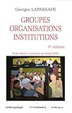 Groupes, organisations, institutions by