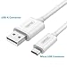5-Pack Micro USB Cable, UNITEK Premium USB 2.0 Short Micro B Sync & Charging Cord (0.66ft, 1ft) for Samsung, HTC, Motorola, Nokia, Android Smartphone and Tablets