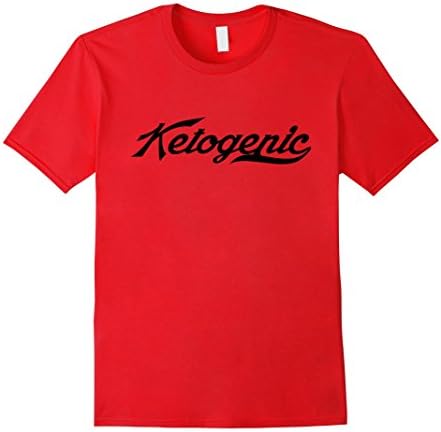 Mens Ketogenic Diet T-Shirt For Ketosis, Ketone Lovers Medium Red