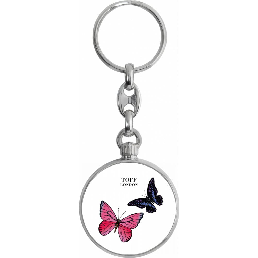 Toff London Bouncing Butterflies Keyring