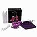 Kegel Exercise Weights Ben Wa Ball Sets for Women Kegel Balls for Beginners & Pleasure- Doctor Recommended & Girls Bladder Control & Pelvic Floor Exercises (Purple)