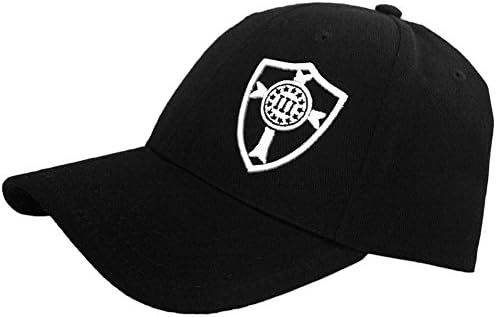 Three Percenter Snapback - Crusader Shield - Black &amp; White