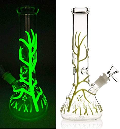 10 Inch Glass Crafts Tree Vines Glow in The Dark