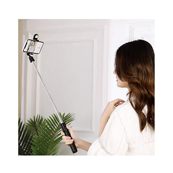 Selfie Stick Bluetooth Aluminium All-in-one Ausziehbares Selfie Stick Stativ Mit Kabelloser Fernbedienung Geeignet Für… – Bild 7
