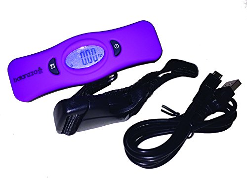 BALANZZA Digital and Mini USB Rechargable Luggage Scale with Backlight Display in PURPLE â€¦