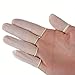 Medium Latex Finger Cots Anti Static Rubber Fingertip Protective Finger Cots 430 Pcs for Electronic Repair, Handmade Apply